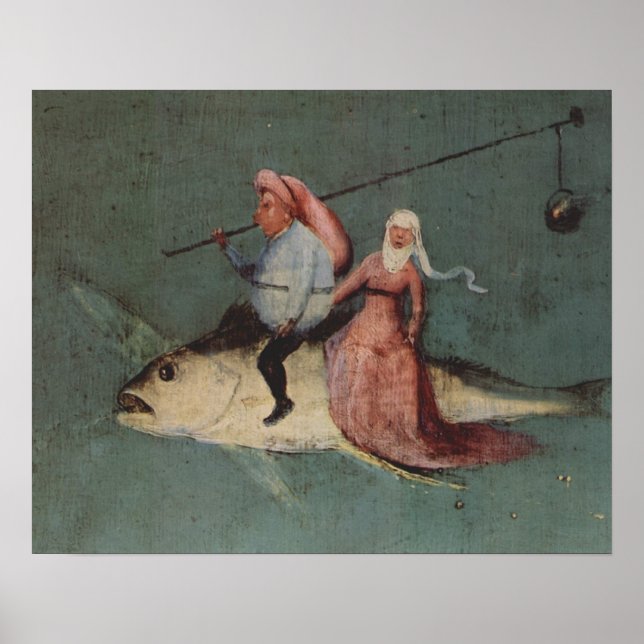 Pôster Hieronymus Bosch painting art (Frente)