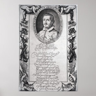 Poster Hieronymus Frescobaldi, gravado pelo cristão