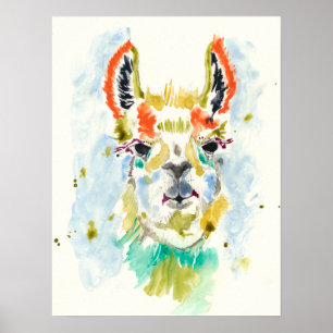 Poster Hifi Llama - Retrato