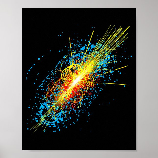 Poster Higgs Boson Particle Quantum Theory Sci Fi Shirt F (Frente)
