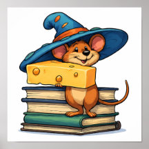 High-Contrast Pop Art: Mirthful Mouse