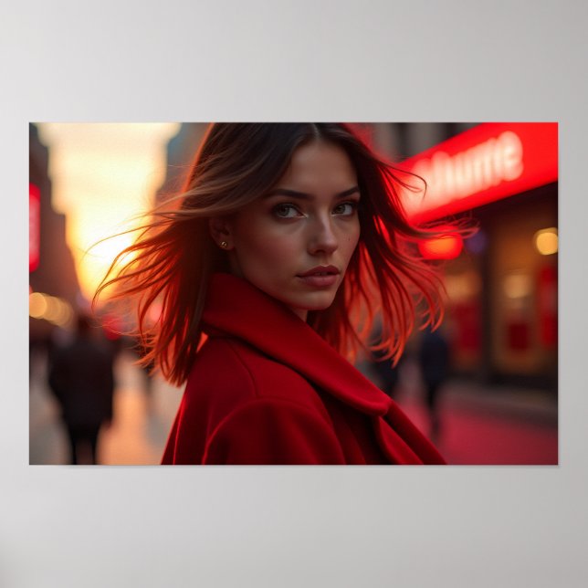 Poster High-End Fashion & Portraiture | Ultra-HD Digital  (Frente)