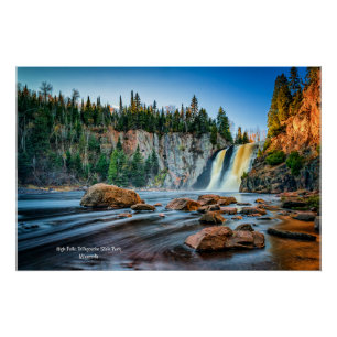 Pôster High Falls, Tettegouche Park, Minnesota