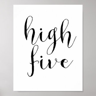 Poster High Five