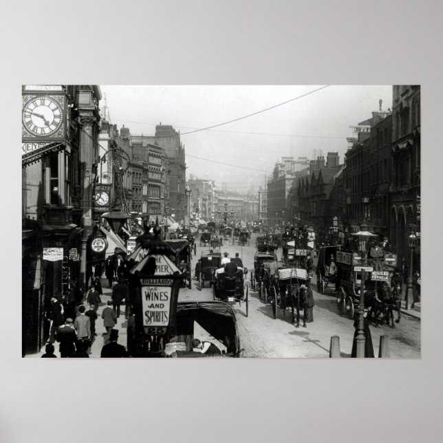 Poster High Holborn, Londres, c.1890 (Frente)
