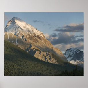 Pôster High peak near Maligne Lake, Jasper National