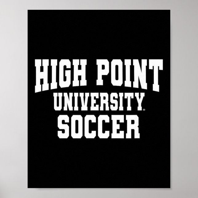 Poster High Point University Panthers Futebol Ncaa Hp23 (Frente)