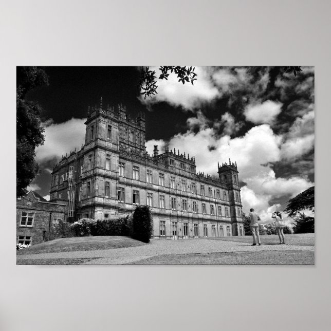 Poster Highclere Castle Downton Abbey Inglaterra (Frente)