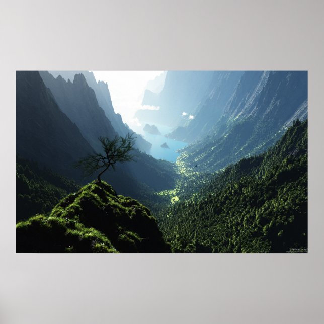 Pôster Highland Primavera (Frente)