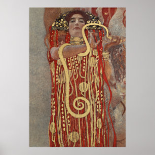 Poster Higieia do Klimt