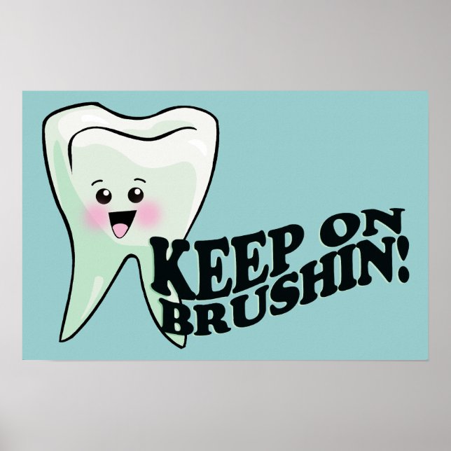 Poster Higiene Dental do excelente (Frente)
