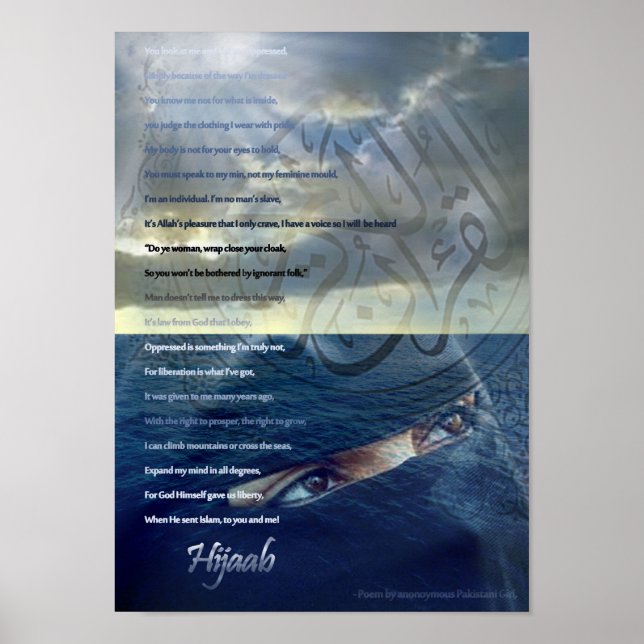Pôster Hijaab (Frente)