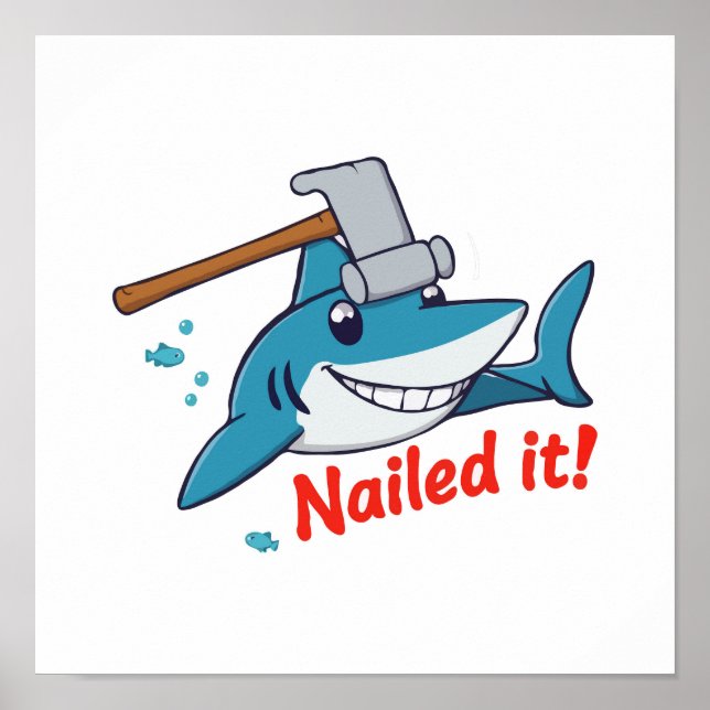 Poster Hijinks de Hammerhead - Ferramenta Shark (Frente)