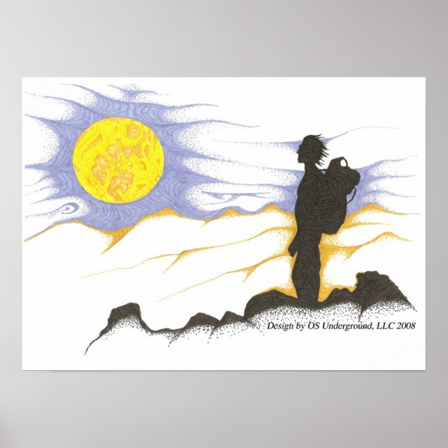 Poster Hiker (Frente)