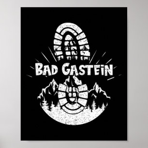 Poster Hiker Bad Gastein Sheimerburger Land Austria Vacat