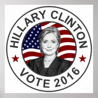Hillary Clinton EUA Flag