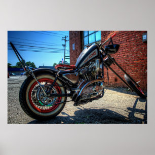 Poster Hillbilly Deluxe Sportster Chop