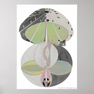 Poster Hilma af Klint - Árvore do Conhecimento, nº 5