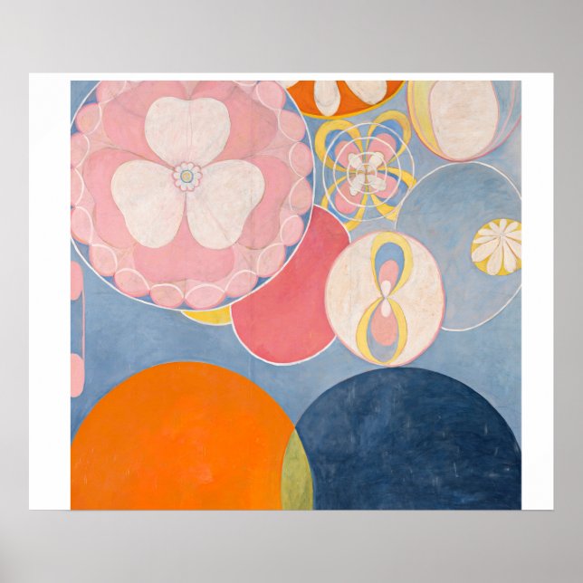 Poster Hilma af Klint As Dez Maiores (Frente)