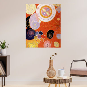 Poster Hilma af Klint - Eles Dezenas Mantêm-Se IV,