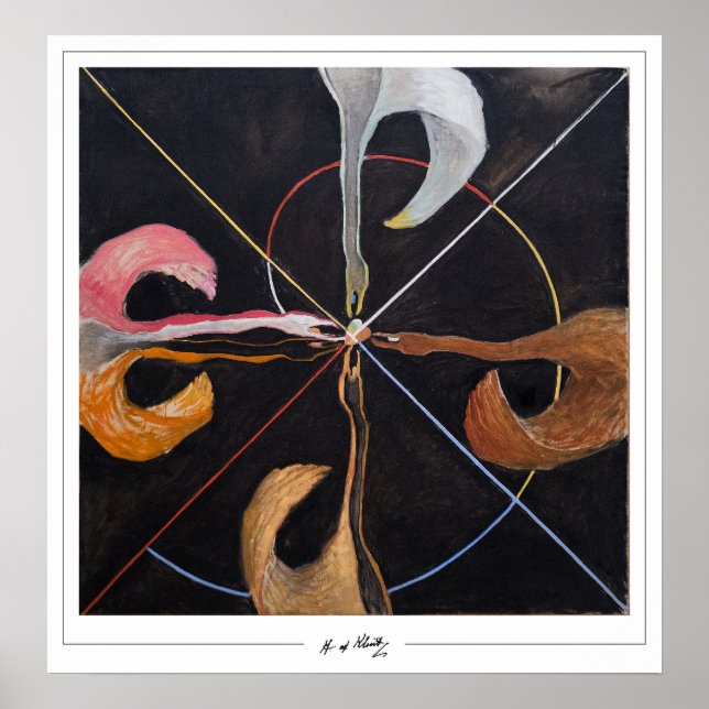 Poster Hilma af Klint Fine Art #20 (Frente)