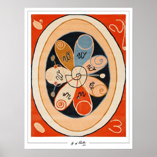 Poster Hilma af Klint Fine Art #4 (Frente)