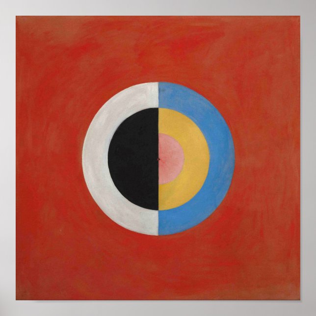 Poster Hilma af Klint No.17 Svanen (Frente)