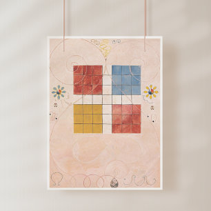 Poster Hilma Af Klint, O Dez Maior Nº10, Abstrato Art