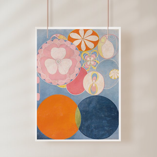 Poster Hilma Af Klint, Os Dez Maiores Nº2, Arte Abstrata (Criador carregado)