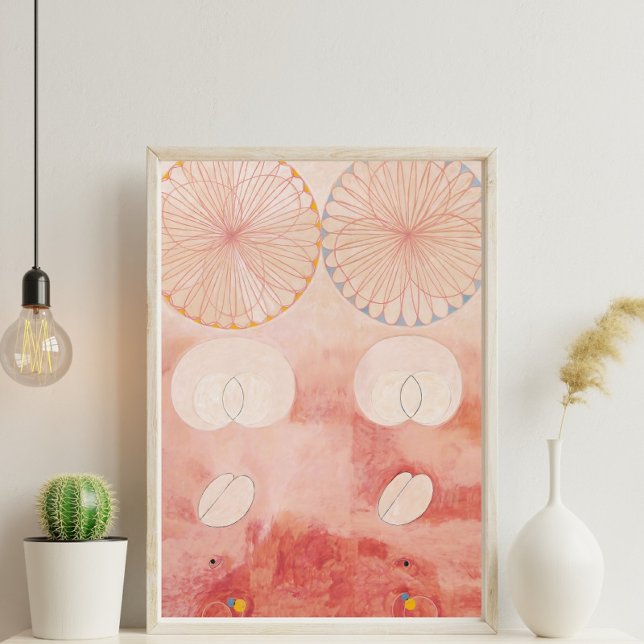 Poster Hilma af Klint - Os Dez Maiores, Não 9 (Criador carregado)