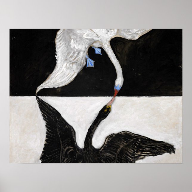 Poster Hilma Af Klint Swan N.o 1 (Frente)