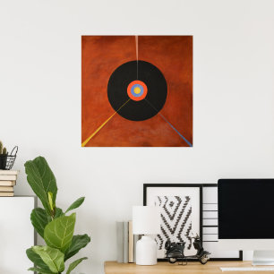 Poster Hilma Af Klint, The Swan No.18, Abstrato Art