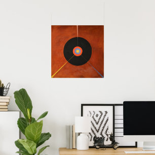 Poster Hilma Af Klint, The Swan No.18, Abstrato Art