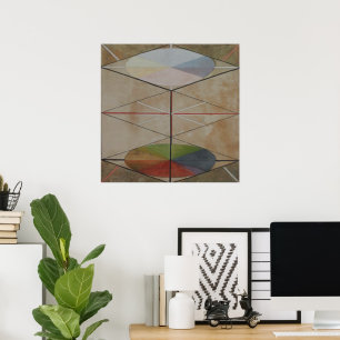 Poster Hilma Af Klint, The Swan No.23, Abstrato Art