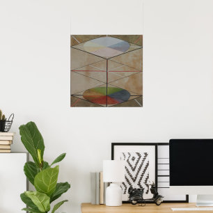 Poster Hilma Af Klint, The Swan No.23, Abstrato Art