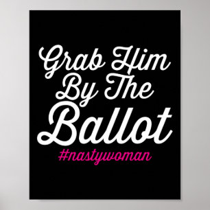 Poster Him Por Biden Harris Costume, Nastyman