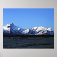 Himalayas from Tibetan Plateau