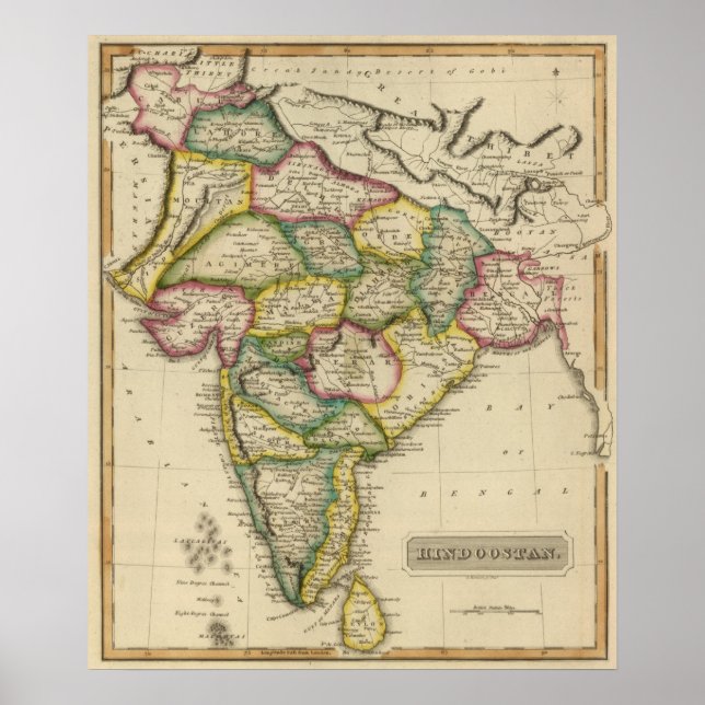 Pôster Hindoostano 3 (Frente)