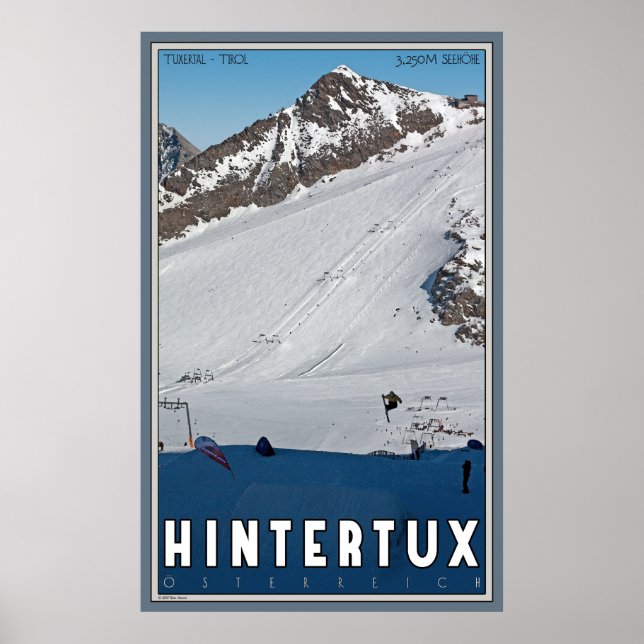 Pôster Hintertux Ar Grande (Frente)