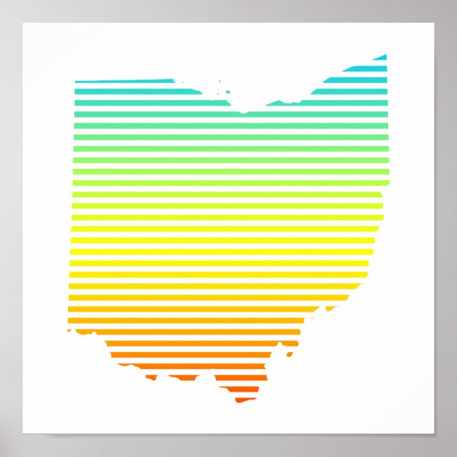 Pôster hio chill fade (Frente)