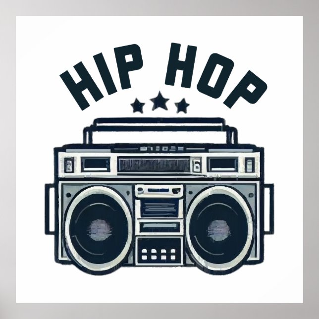 Poster Hip hop (Frente)