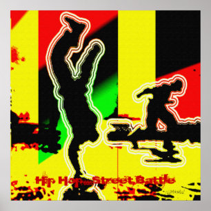 Pôster Hip Hop.