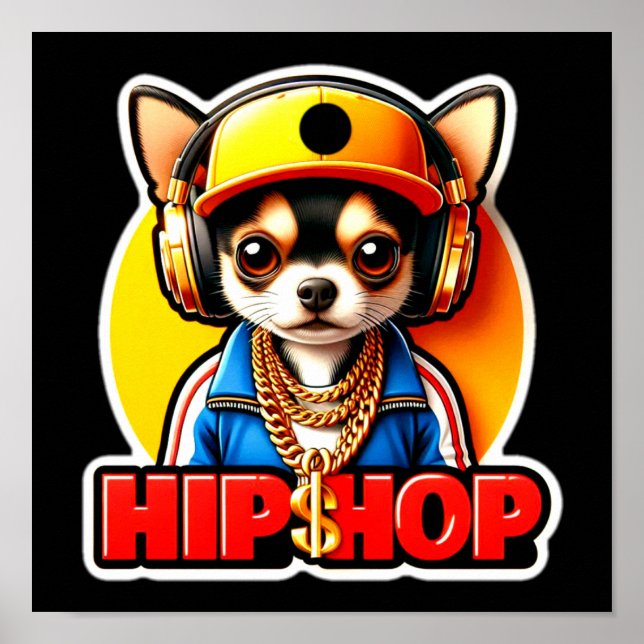 POSTER HIP HOP CHIHUAHUA (Frente)