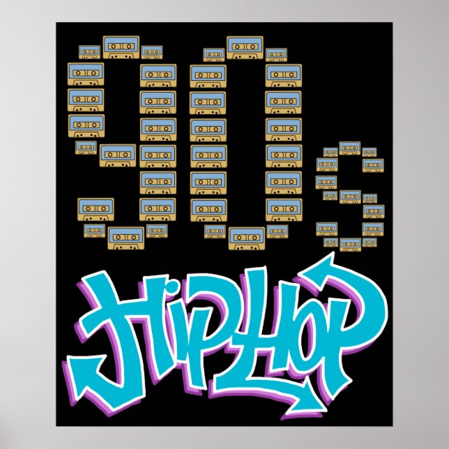 Poster Hip Hop Clássico Oferece Hip Hop Clássico (Frente)