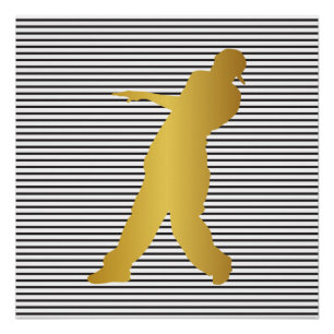 Pôster Hip Hop Urban Dance Boy Strips Black White