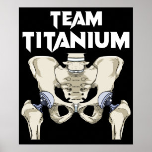 Poster Hip Surgery Recovery Gifes Hippie Replacement