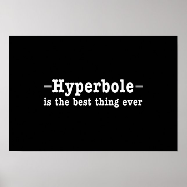 Pôster Hiperbole (Frente)