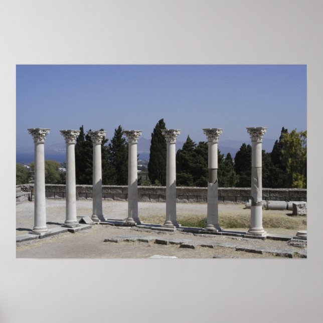 Pôster Hipócrates Asclepion (Frente)