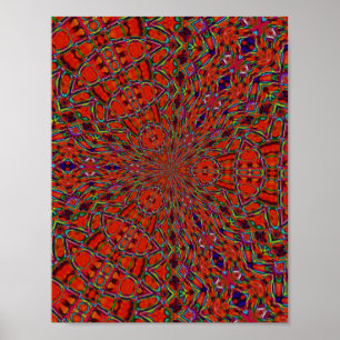 Poster Hippie dos anos 60