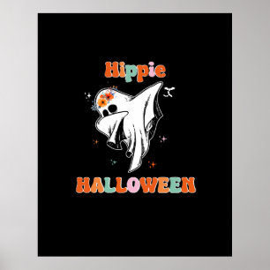 Poster Hippie halloween
